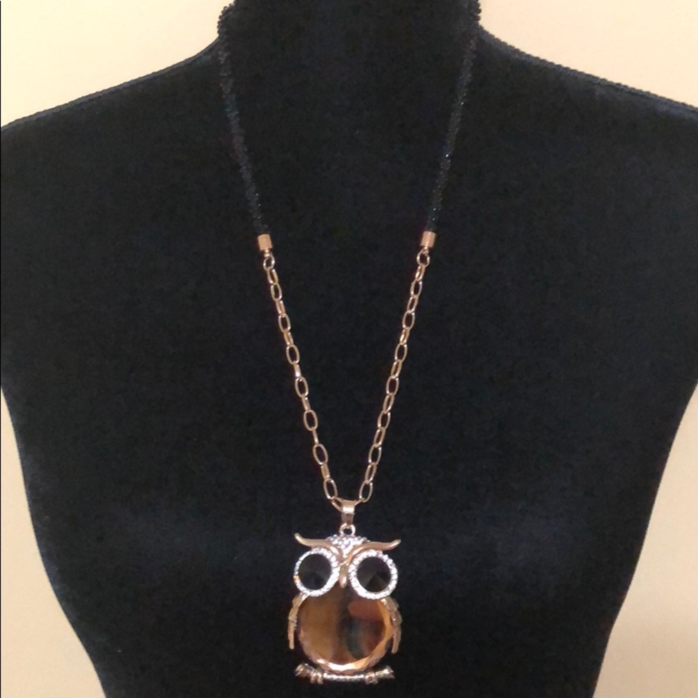 New KATGI Halloween owl necklace